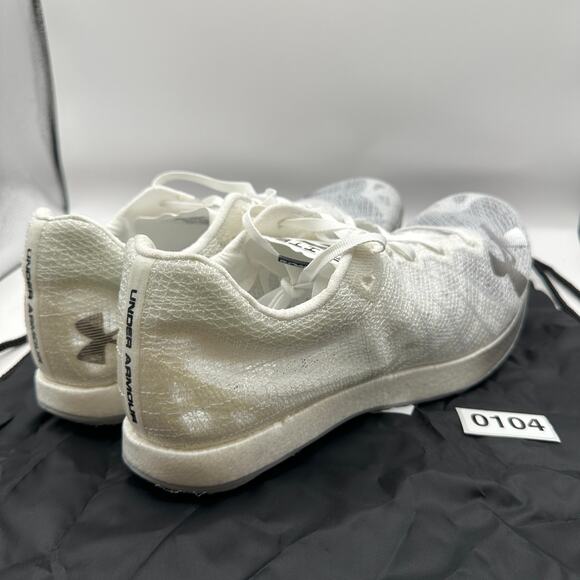 UNDER ARMOUR Mens 11.5 Shakedown Elite Track Wht Halo Grey 3026442 - Picture 4 of 7